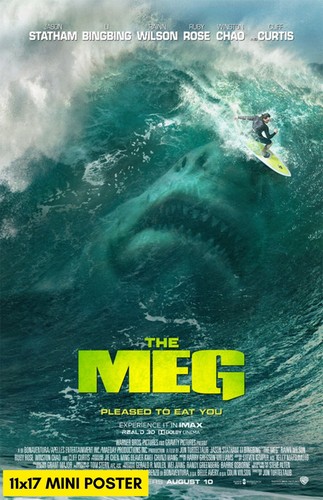 The meg movie poster - meg,